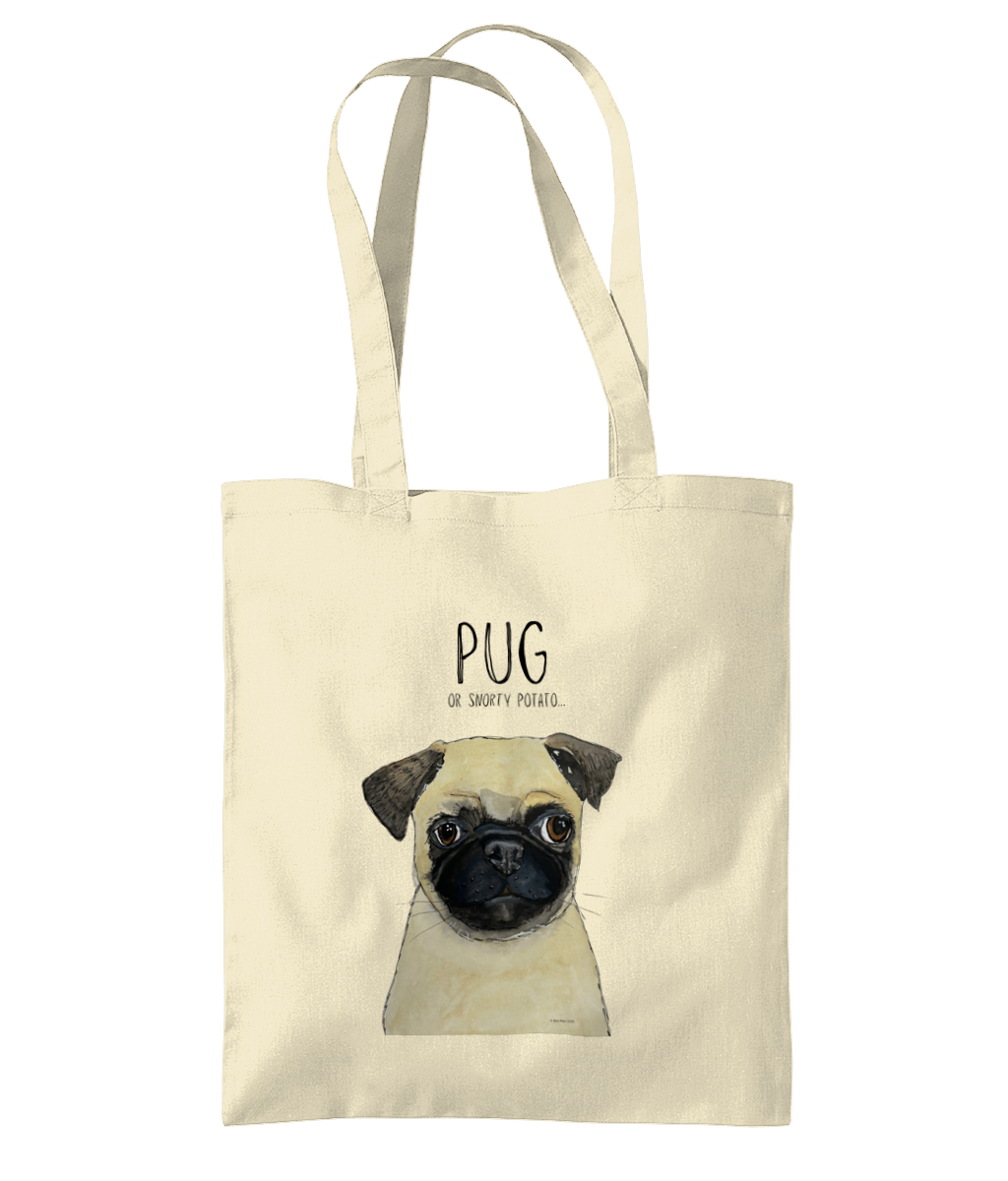 Pug Tote Bag