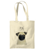 Pug Tote Bag