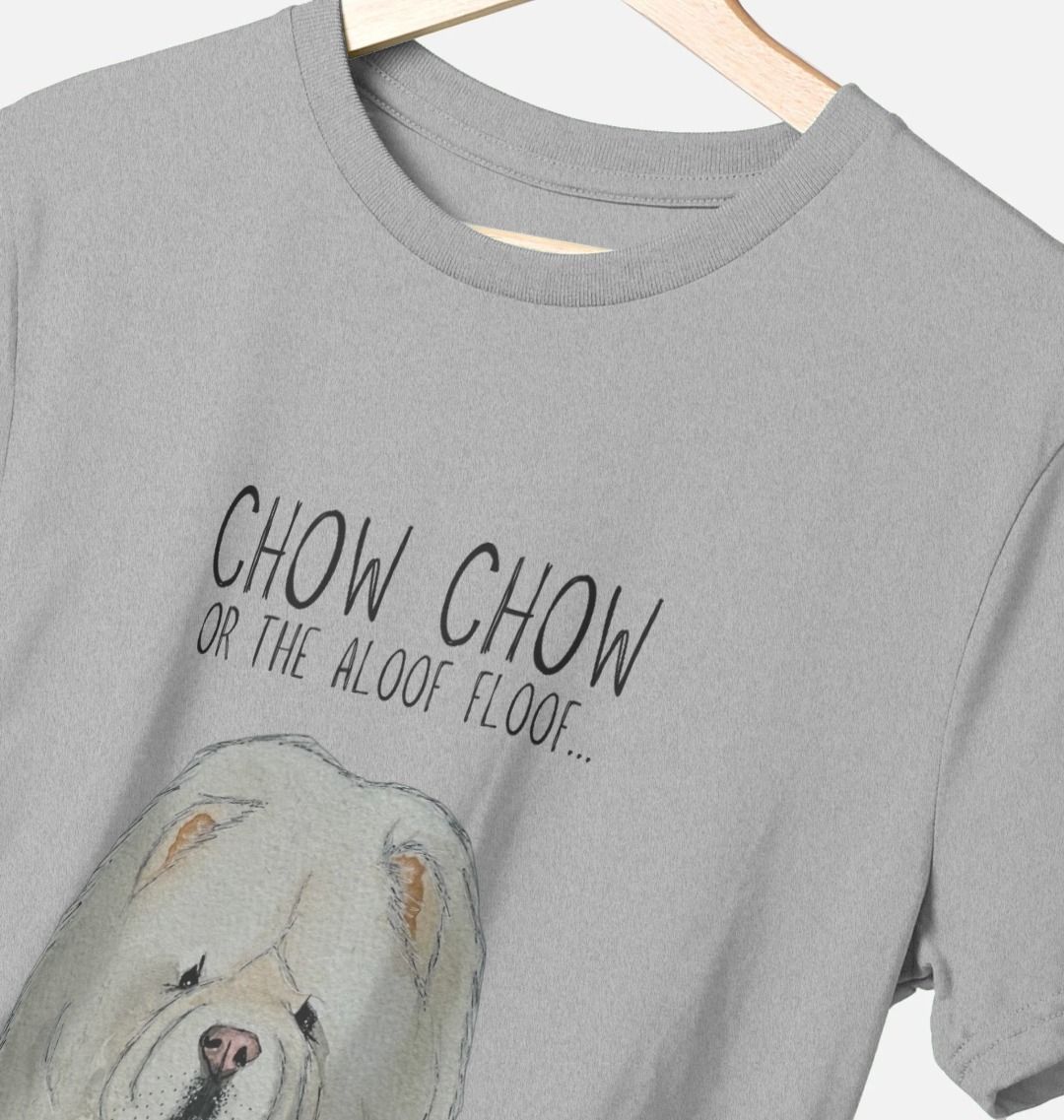 Cream Chow Chow Men's T-Shirt – Flaunt the Aloof Floof in Style