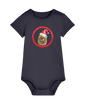 Tis the Season to Be Stubborn: Red Chow Chow Baby's Christmas Bodysuit