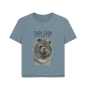 Stone Blue Blue Chow Chow Women's Relaxed Fit T Shirt