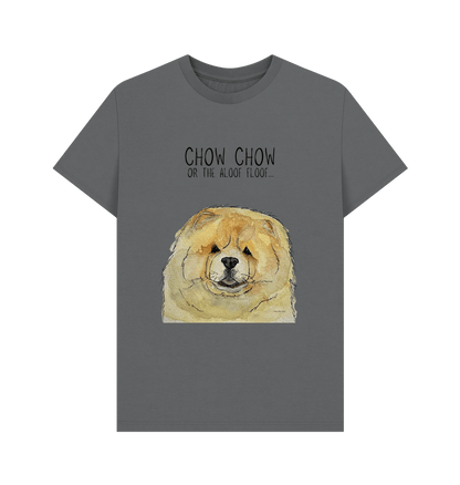 Slate Grey Fawn Chow Chow Men's T Shirt