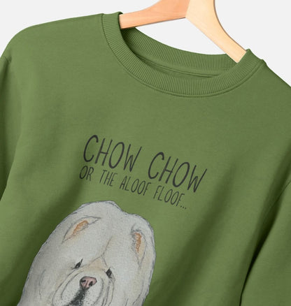 Cream Chow Chow Men's Crewneck Sweatshirt – The Aloof Floof Edition