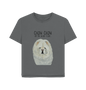 Slate Grey Cream Chow Chow Women's Relaxed Fit T Shirt