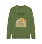 Khaki Fawn Chow Chow Men's Crew Neck Sweatshirt