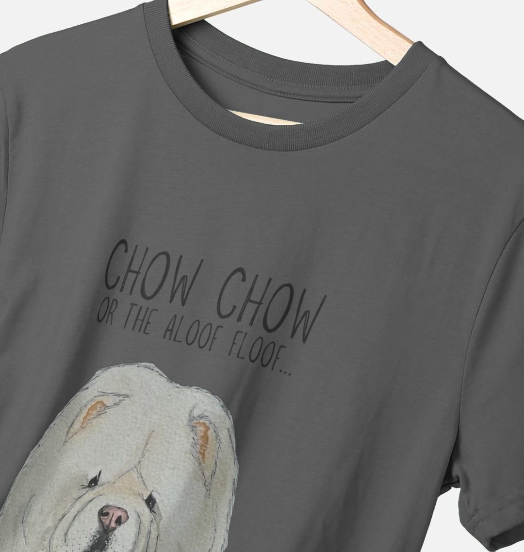 Cream Chow Chow Men's T-Shirt – Flaunt the Aloof Floof in Style