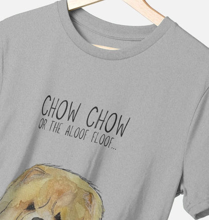 Fawn Chow Chow "Aloof Floof" Men's T-Shirt – Style with a Fluffy Twist!