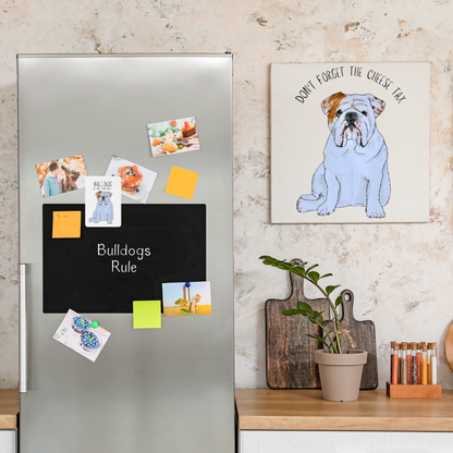 Stick with Style: Bulldog Ceramic Fridge Magnet for a Pawsome Kitchen!