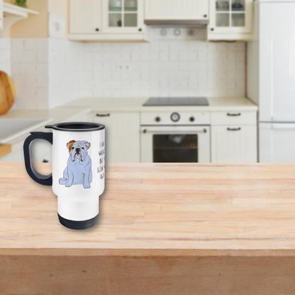 Sip in Style with a Bulldog Travel Mug: Perfect for Stubborn Mornings!