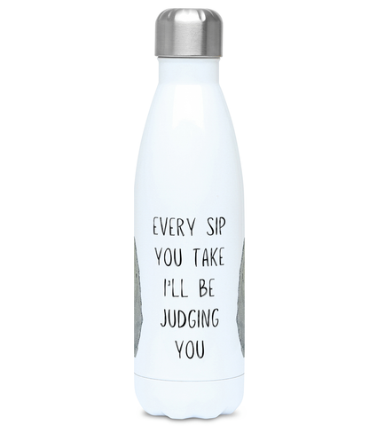 Stay Hydrated in Style with the Cream Chow Chow 500ml Water Bottle