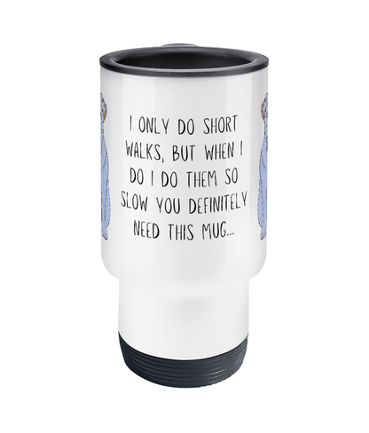 Sip in Style with a Bulldog Travel Mug: Perfect for Stubborn Mornings!