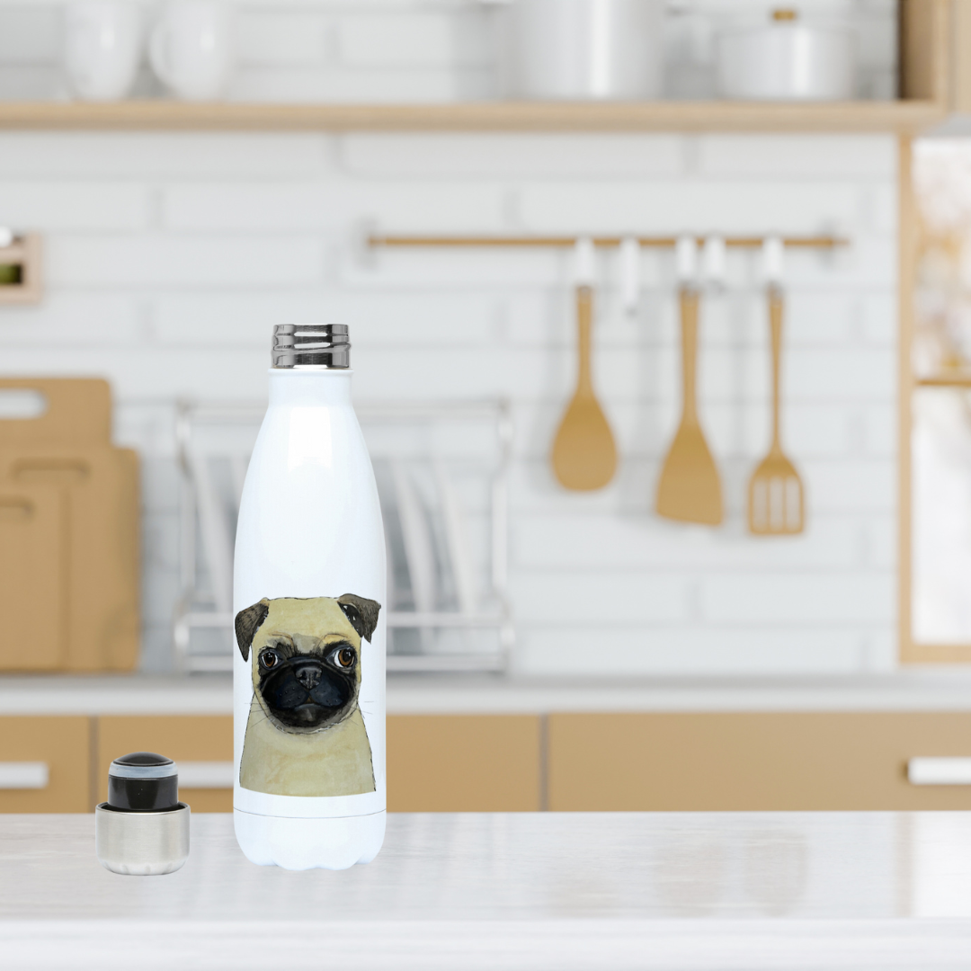 Stay Hydrated with Pug Power – The Ultimate Pug Water Bottle!