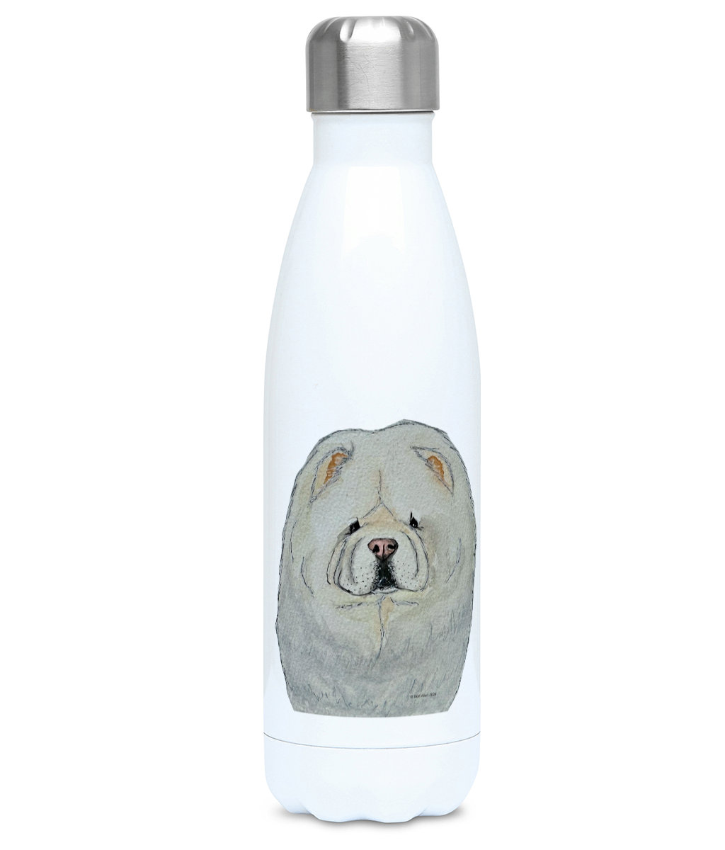 Stay Hydrated in Style with the Cream Chow Chow 500ml Water Bottle