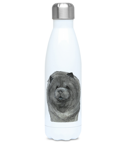 Stay Hydrated with the Blue Chow Chow Water Bottle – Perfect for Dog Lovers!