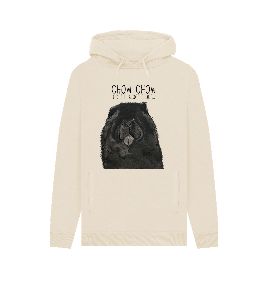 Oat Black Chow Chow Men's Hoodie