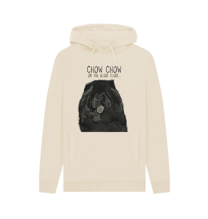 Oat Black Chow Chow Men's Hoodie