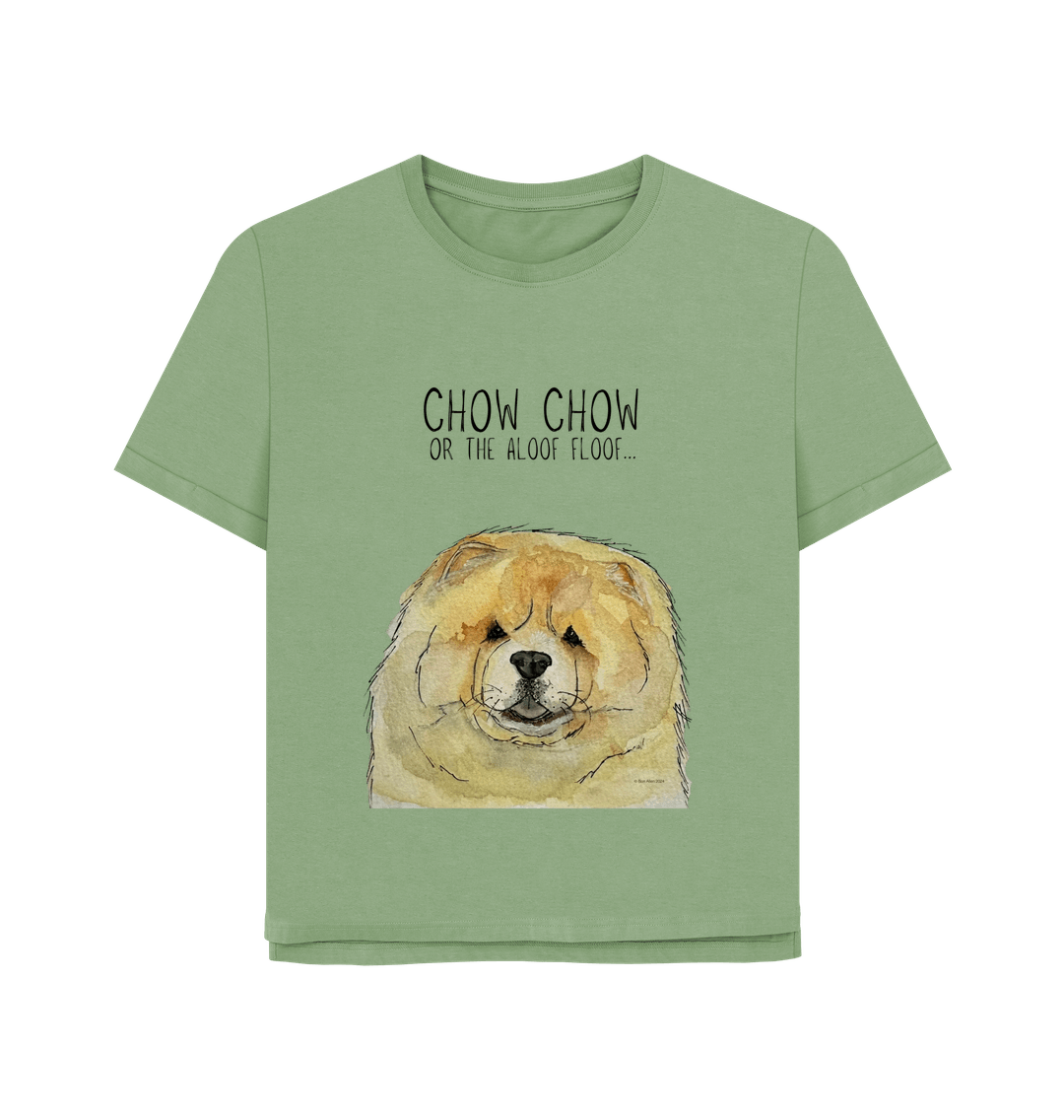 Sage Fawn Chow Chow Women's Relaxed Fit T Shirt