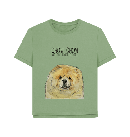 Sage Fawn Chow Chow Women's Relaxed Fit T Shirt