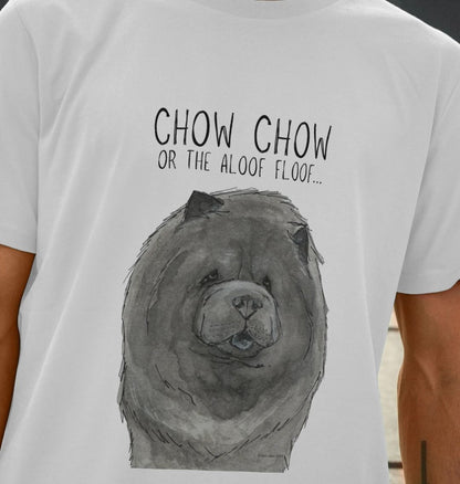 Blue Chow Chow Men's T-Shirt – Featuring The Aloof Floof Design!