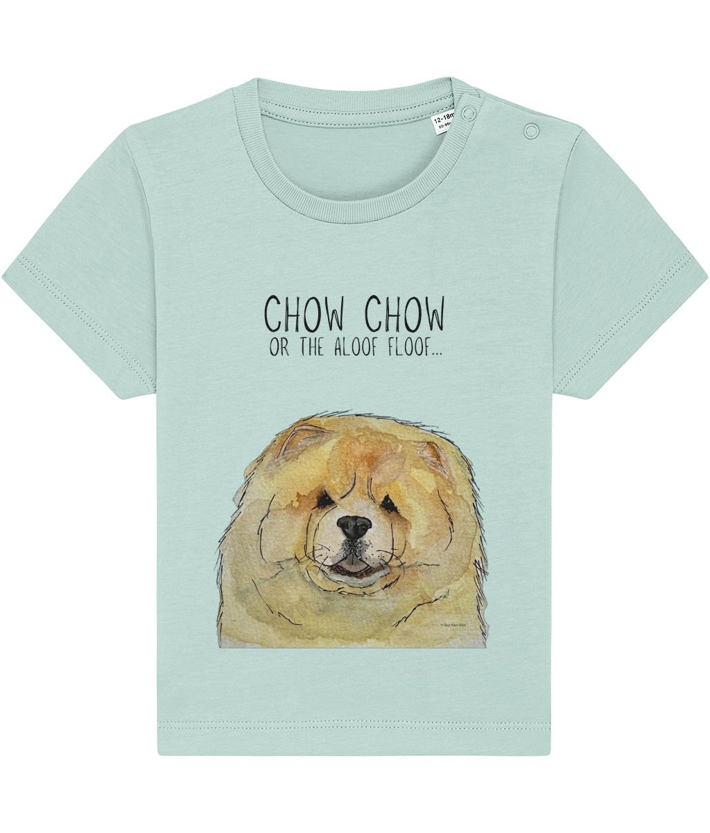 Pawsitively Adorable: Fawn Chow Chow Baby T-Shirt!