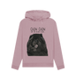 Mauve Black Chow Chow Women's Hoodie