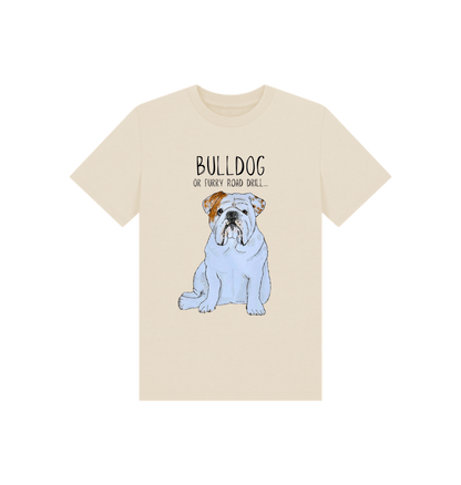 Oat Paw-some Power: Furry Road Drill Bulldog Kid\u2019s T-Shirt for Mini Rebels!