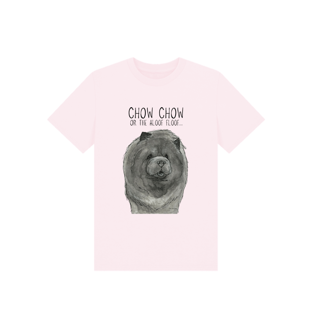 Pink Blue Chow Chow Child's T Shirt