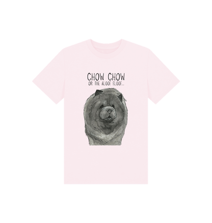 Pink Blue Chow Chow Child's T Shirt