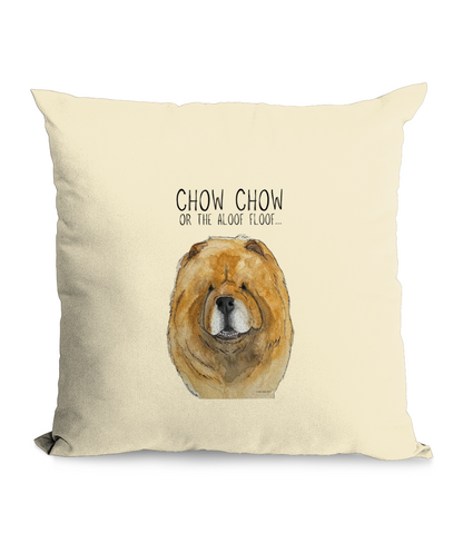 Transform Your Space with Our Fun Red Chow Chow Cushion Cover!