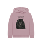 Mauve Black Chow Chow Child's Hoodie