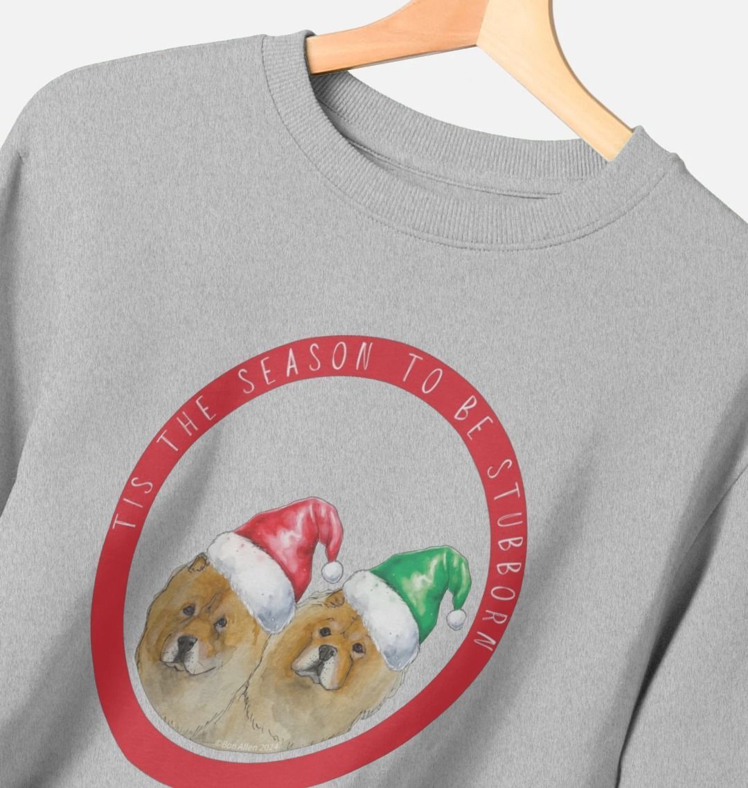 Tis the Season to Be Stubborn: Barney & Kaycee Women's Christmas Sweatshirt