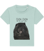 Adorable Black Chow Chow Baby T-Shirt – Cute Dog-Themed Baby Tee | Perfect Gift for Dog Lovers