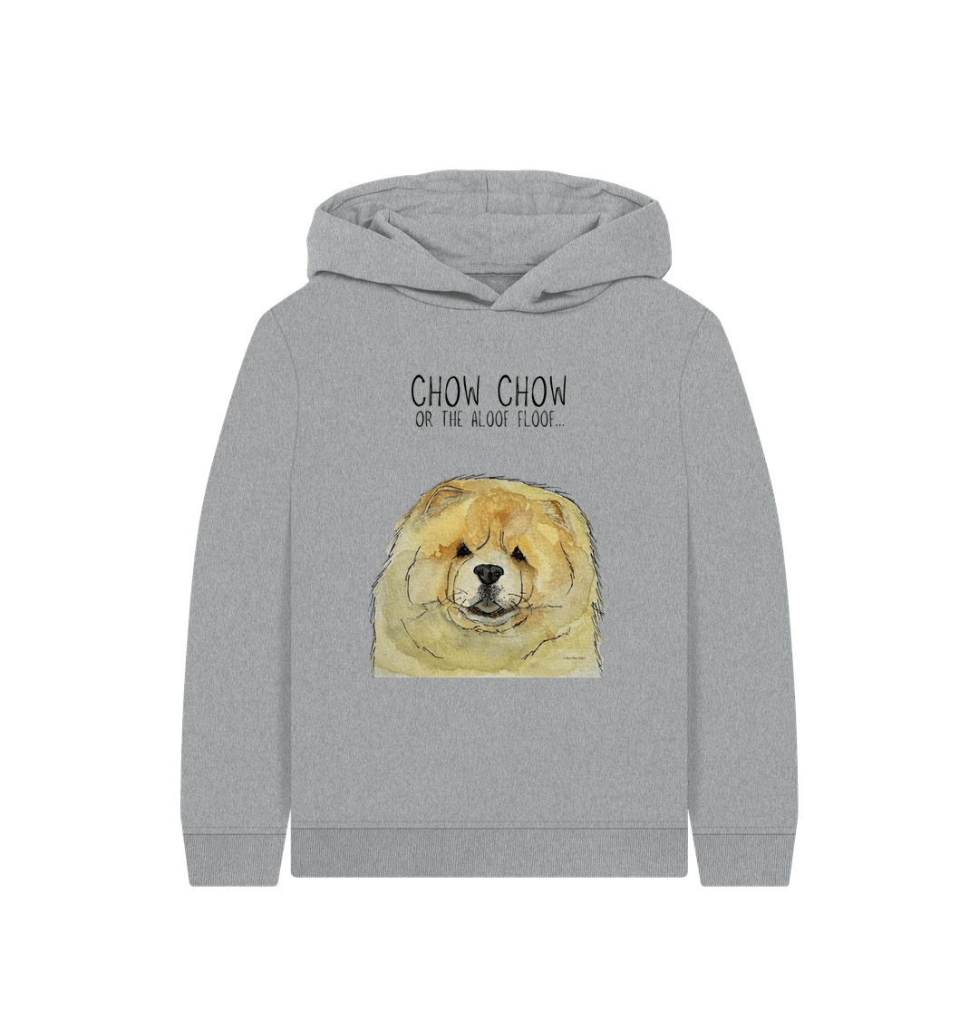 Athletic Grey Fawn Chow Chow Children's Hoodie