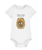 Adorable Red Chow Chow Baby Bodysuit – Perfect for Little Paw-sitives!