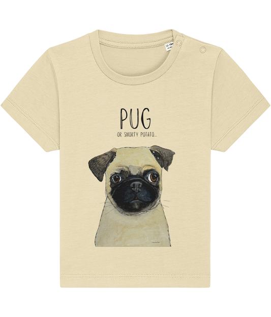 Pug Baby T-Shirt – Tiny Tee, Major Cuteness!