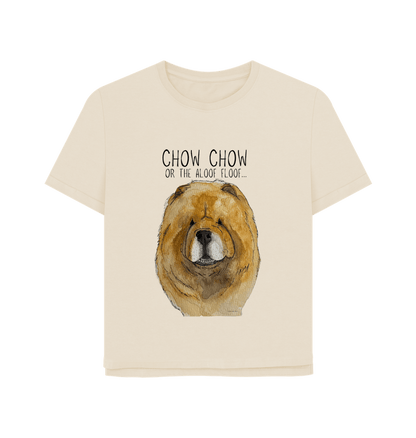 Oat Red Chow Chow Women's Relaxed Fit T Shirt