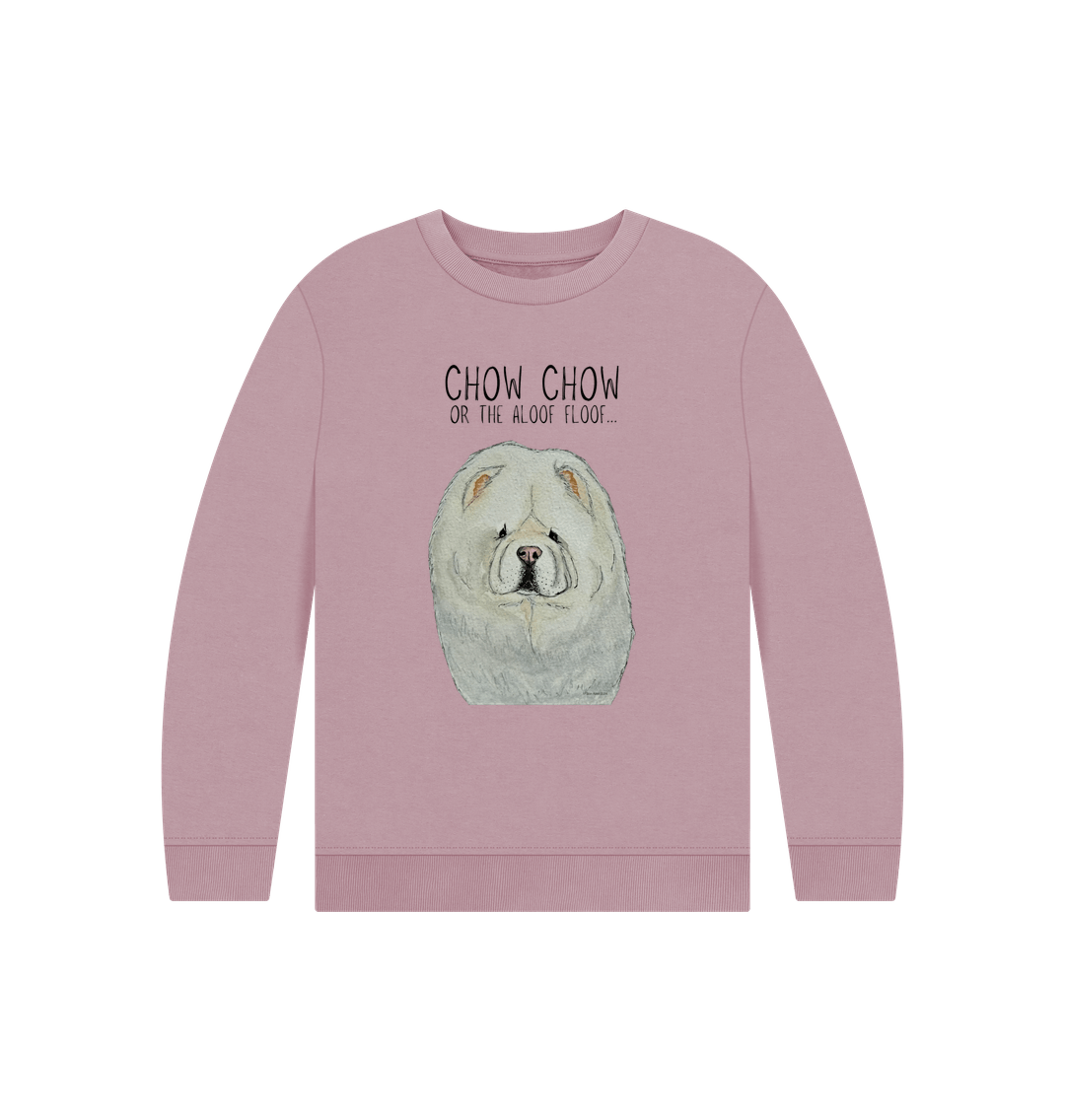 Mauve Cream Chow Chow Children's Sweatshirt