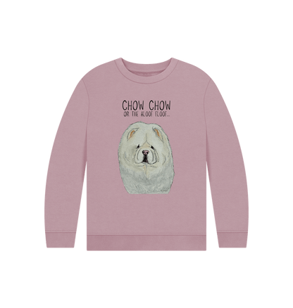 Mauve Cream Chow Chow Children's Sweatshirt