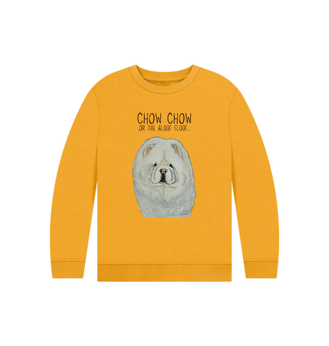 Mustard Cream Chow Chow Children's Sweatshirt