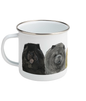 Chow Chow Enamel Mug – Sip in Style with Your Favorite Floof!