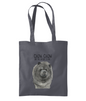 Carry Style Everywhere with the Blue Chow Chow Tote Bag – Featuring the Aloof Floof!