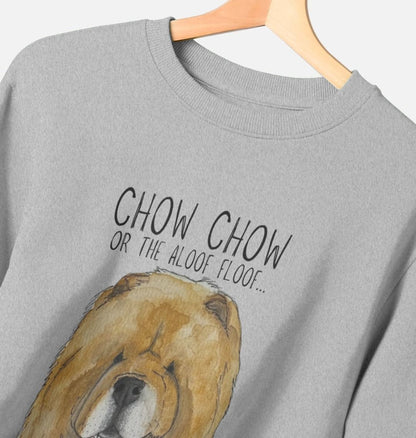 Stay Cozy in Style – Red Chow Chow Men's Crewneck Sweatshirt!