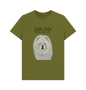 Moss Green Cream Chow Chow Men's T Shirt