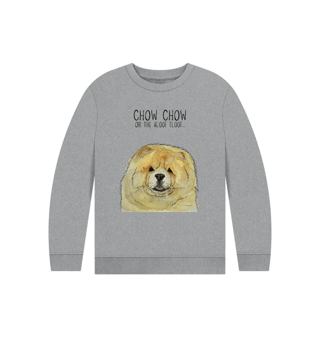 Athletic Grey Fawn Chow Chow Child's Sweatshirt