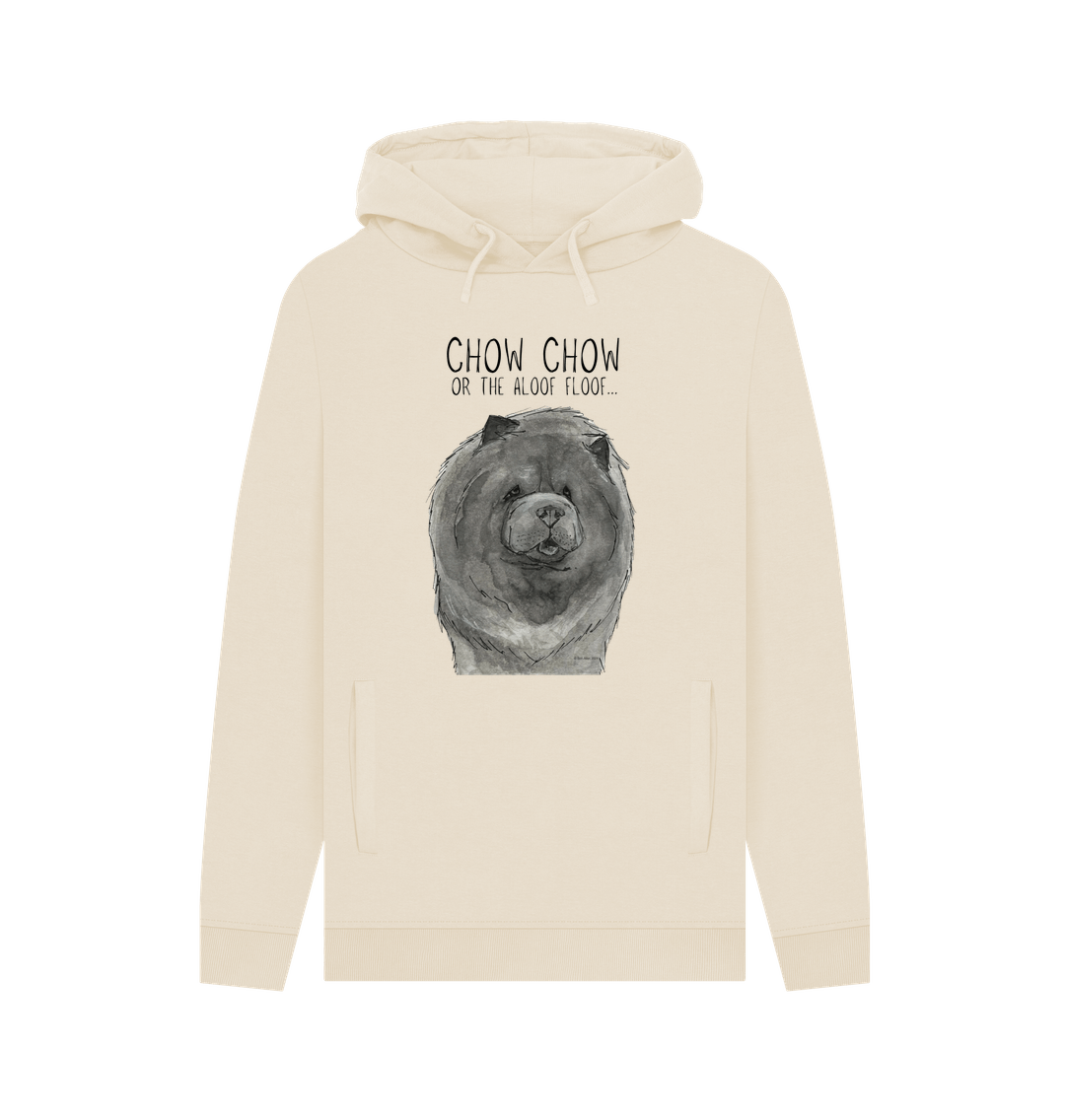 Oat Blue Chow Chow Men's Hoodie