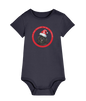 Tis the Season to Be Stubborn: Black Chow Chow Baby Christmas Bodysuit