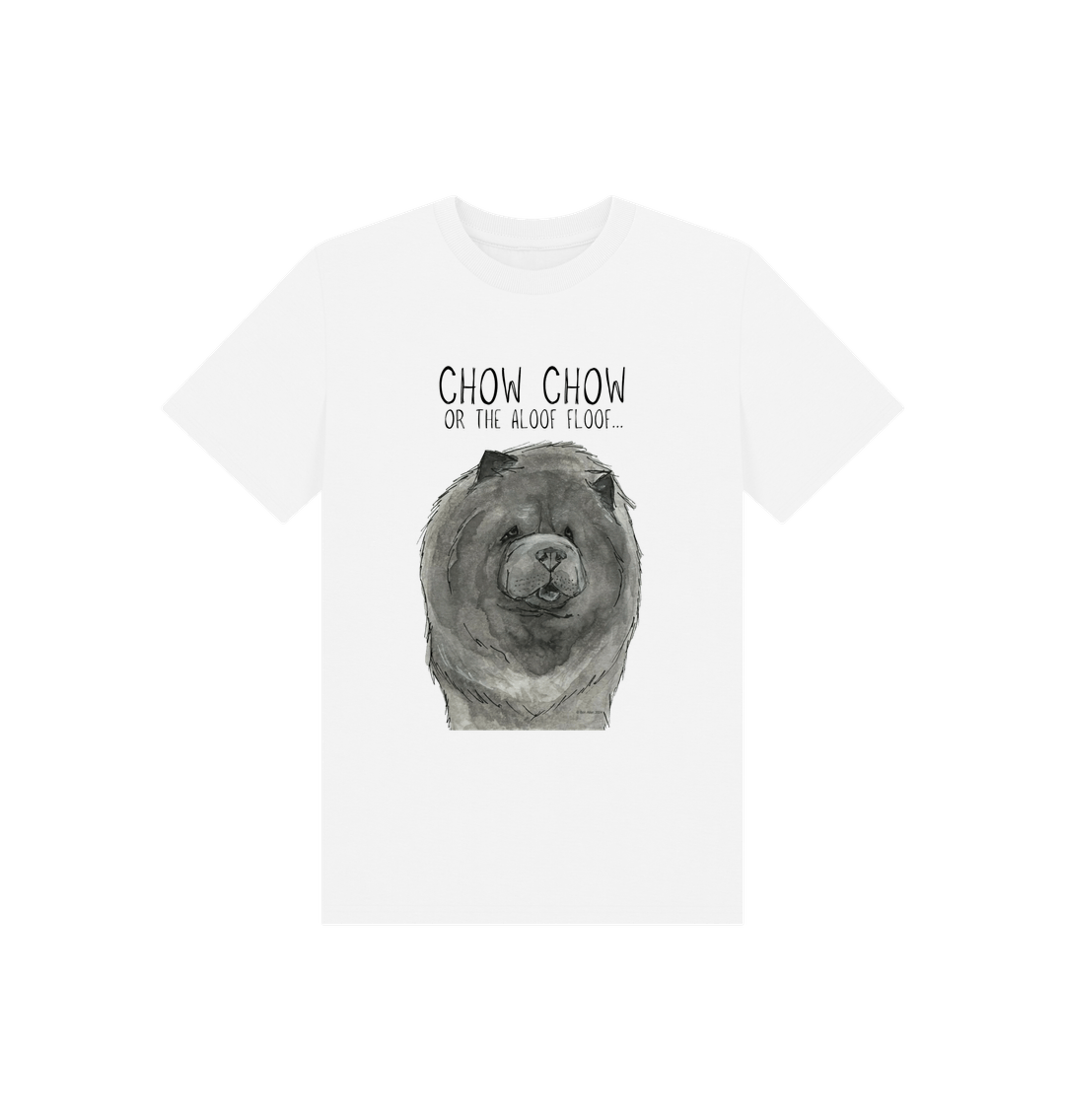 White Blue Chow Chow Child's T Shirt