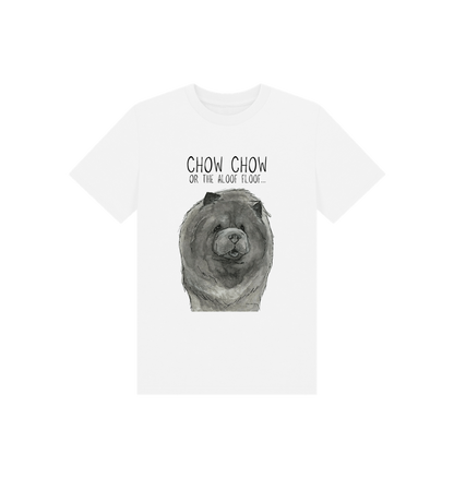 White Blue Chow Chow Child's T Shirt