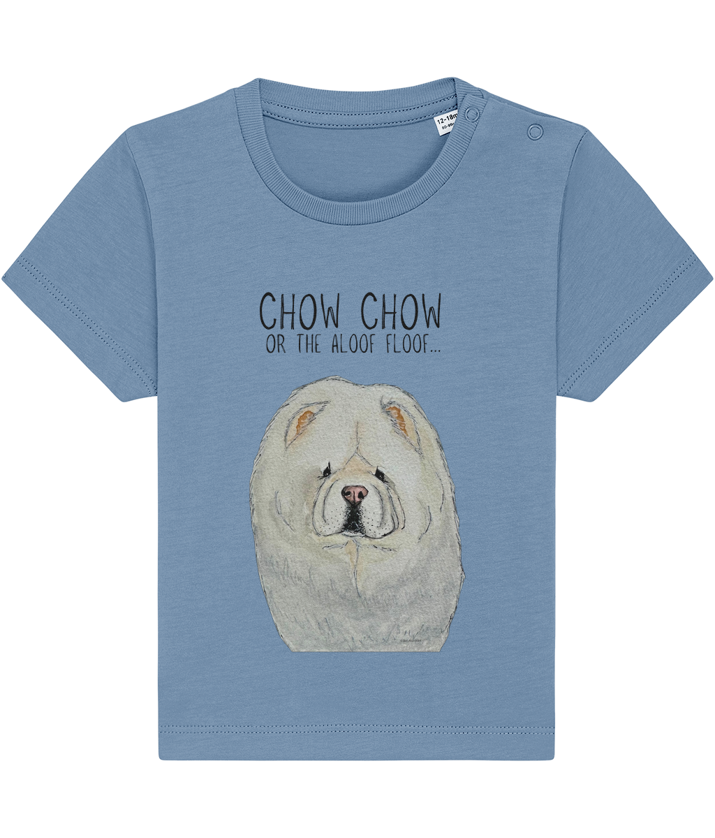 Cream Chow Chow Baby T-Shirt – The Cuddliest Tee for Your Little One!