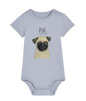 Pug Baby Bodysuit – Cuteness Overload for Your Little Pug-Lover!